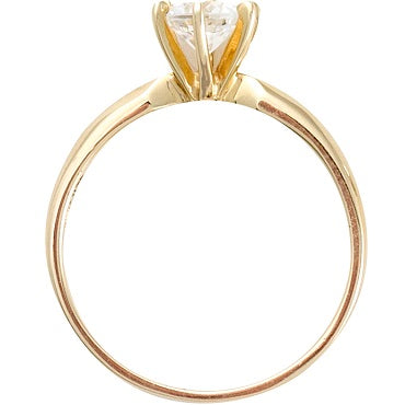 Anillo solitario precio hotsell