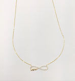 Gargantilla Infinito Estrellas