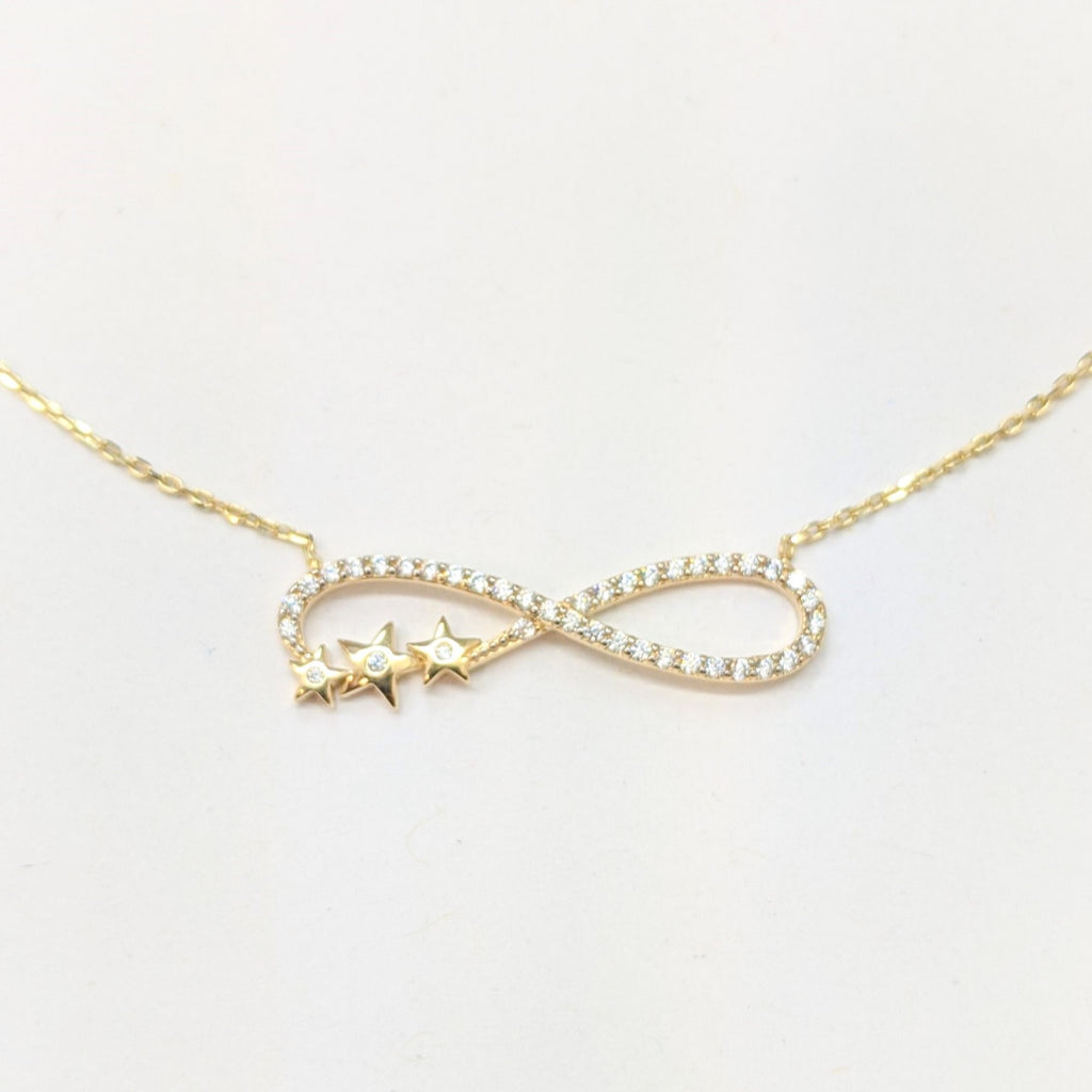 Gargantilla Infinito Estrellas